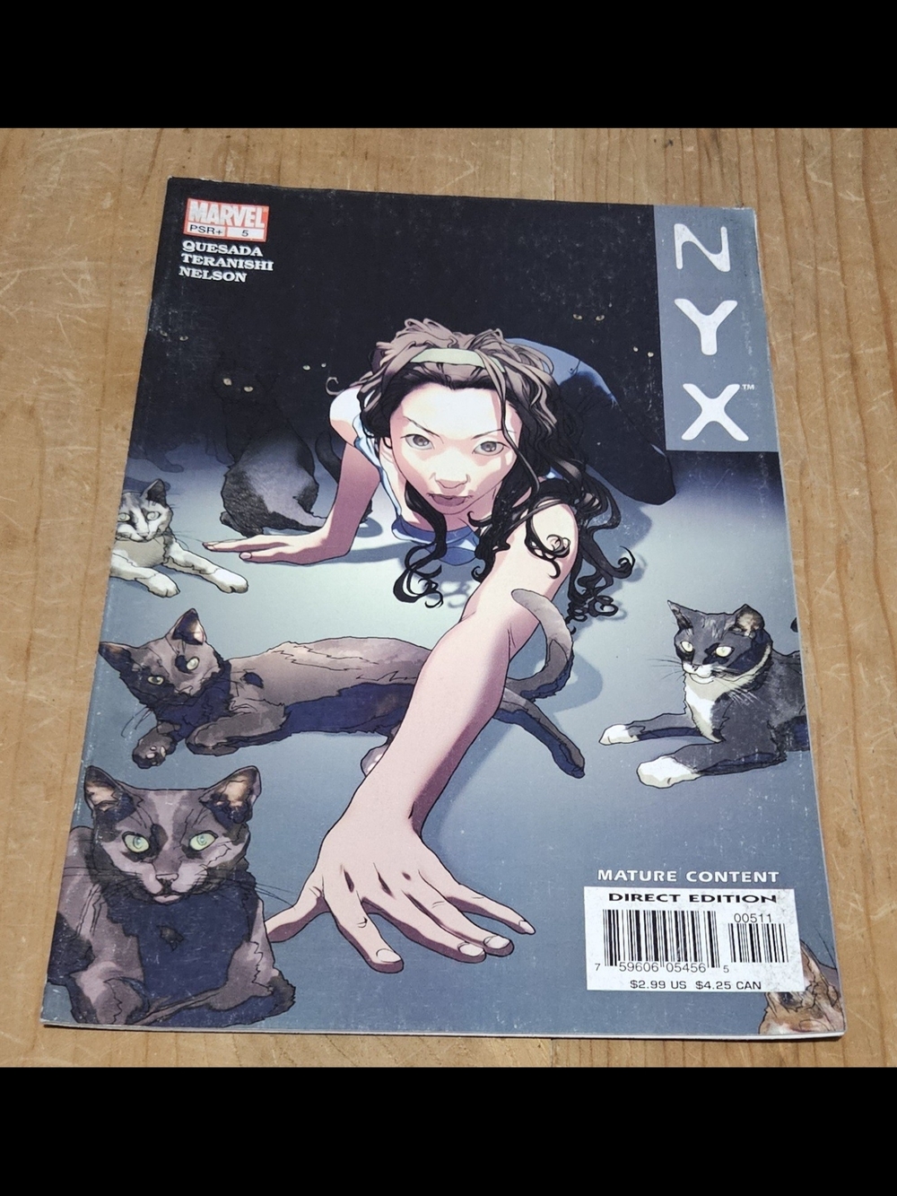 NYX #5 (Marvel Comics September 2004)